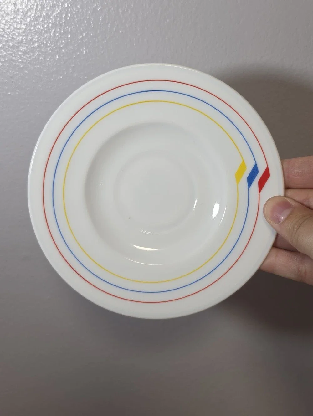 Vintage 80's Harmonia Spain Rondo Saucer Plates Replacements Set of 3 RARE